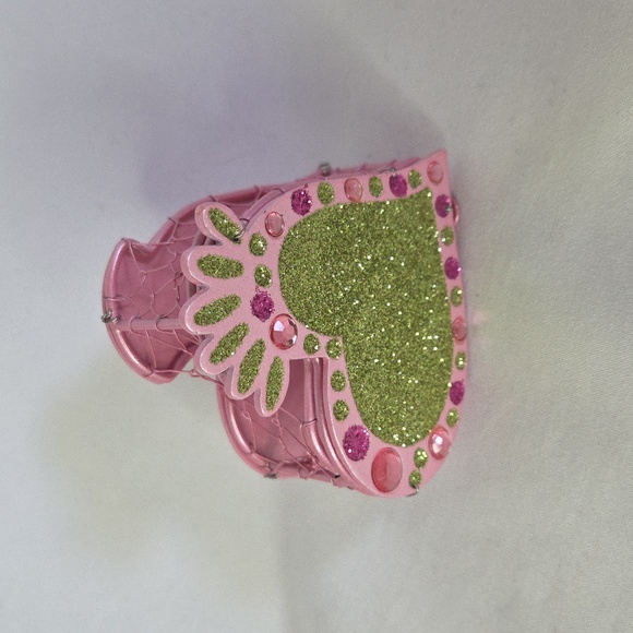 Heart Shaped wire box Trinket Claire's vintage y2k rare - Picture 1 of 9